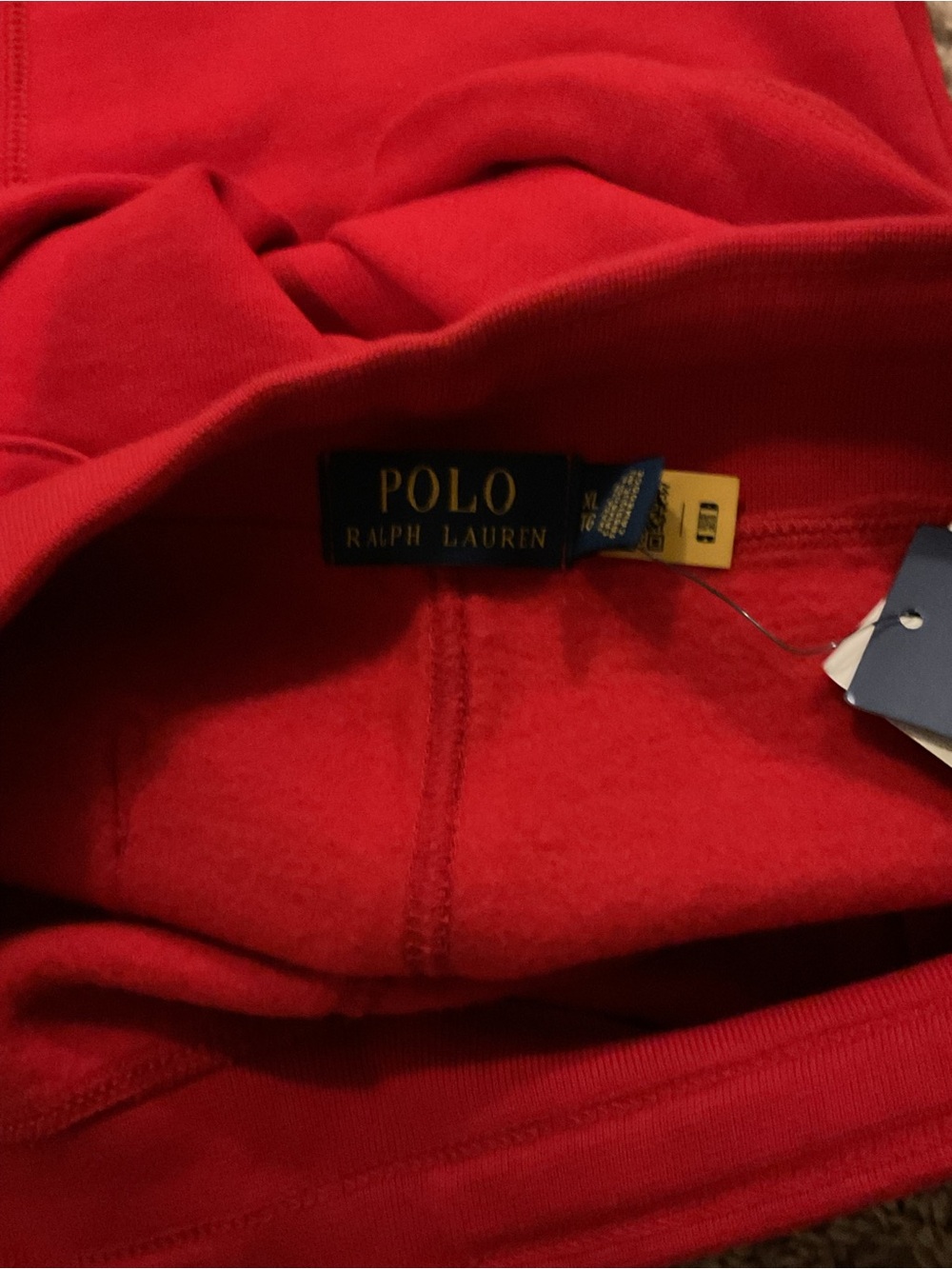 Polo by Ralph Lauren Red Men’s Knit Joggers - Picture 4 of 4